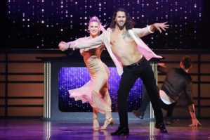 Cast of <em>Here Come the Boys</em> dance into The London Palladium